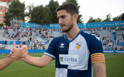 Coch, després de l'últim partit de lliga contra l'Algeciras | Roger Benet